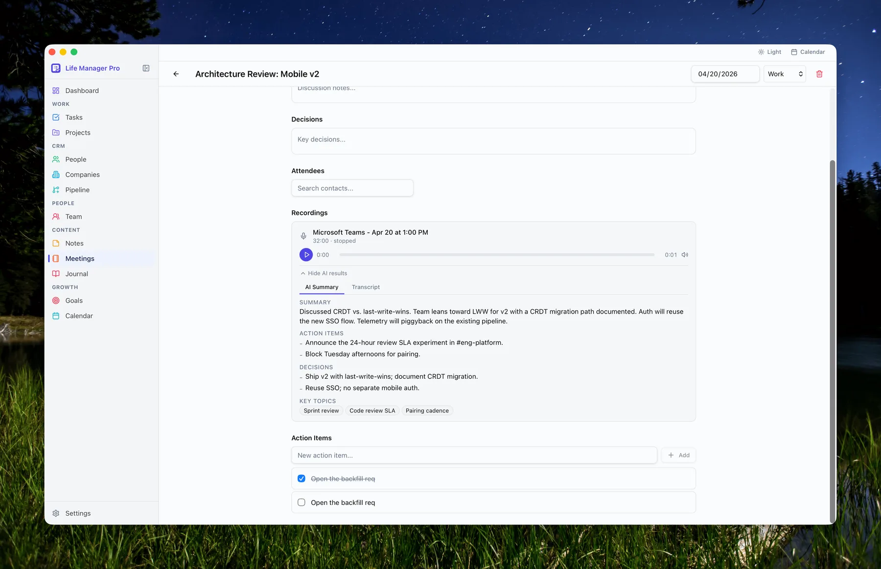 Meeting Notes Recording And Ai